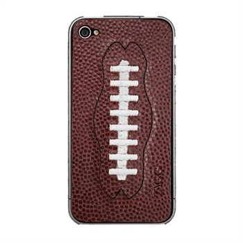 buy Cell Phone Accessories ZAGG Sport Leather Skins - Football for iPhone 4/4s - click for details